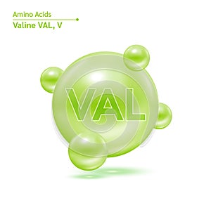 Valine (VAL) amino acid capsules vitamins complex minerals