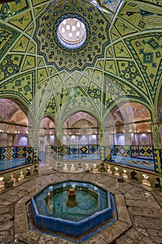 The Amir Ahmad Bath in Kahsan Iran