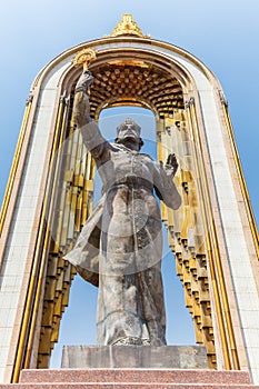 Amir Ismail Samani Square in Dushanbe