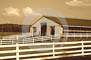 Amish Barn photo