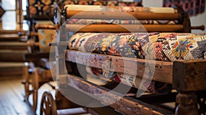 Amish craftsmanship and traditional skills showcasing artisans creating exquisite quilts furniture and woodwork using time-honored