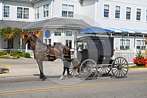 Amish Horse, Buggy, Carriage, Religion