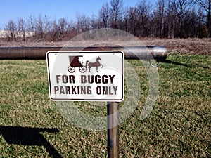 Amish parking