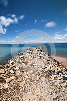 Amity Point beach on Stradbroke Island, Queensland