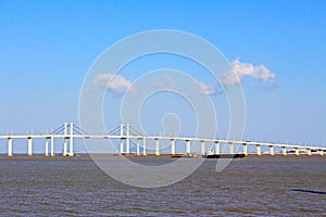 Amizade Bridge, Macau, China photo