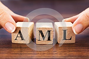 AML Wooden Letter Word photo
