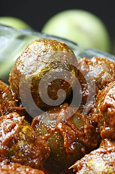 Amla Pickle - A popular Indian pickle