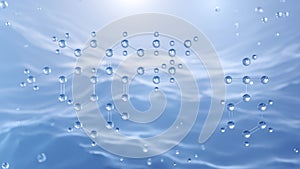 amlodipine besylate molecular structure, 3d model molecule, c26h31cln2o8s, structural chemical formula view from a microscope