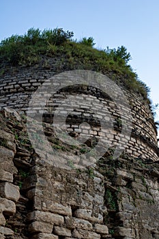 Amluk Dara Stupa is believed to be built in the 2nd CE and was discovered in Swat valley in 1926