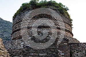 Amluk-Dara stupa is located in Swat valley of Pakistan. It is a part of Gandhara civilization at Amluk-Dara