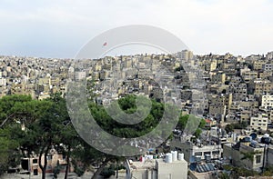 Amman the capital of Jordan and the houses