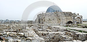 Amman citadel Jordan, Al-Qasr