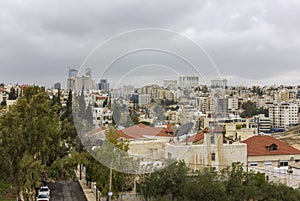 Amman city - Jordan Gate towers beautiful sky