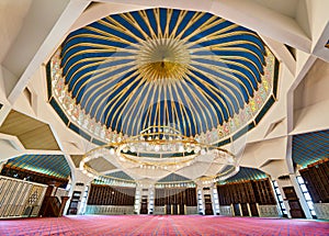 Amman Jordan. King Abdullah Mosque