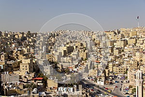 Amman, Jordan, Middle East City Houses