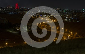 Amman at night