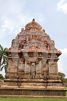 Amman temple of goddess Brihannayaki, Brihadisvara Temple complex, Gangaikondacholapuram, Tamil Nadu, India