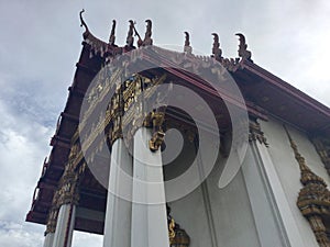 Wat Amarin Temple , Bangkok Thailand photo