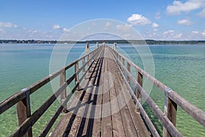 Ammersee, Starnberger See and Walchensee near Munich in Bavaria Germany