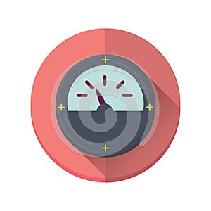 ammeter. Vector illustration decorative design