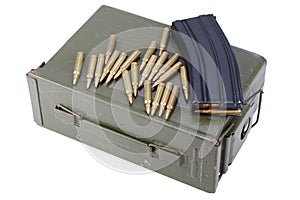 Ammo can with ammunition