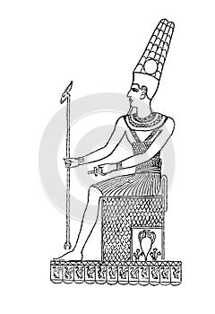 ammon ra â€œKing of the Godsâ€ of Upper Egypt