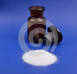 Ammonium chloride is an inorganic chemical compound with the chemical formula NH4Cl.