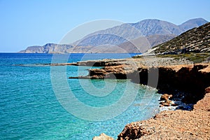 Ammoudara coastline, Crete.