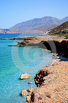 Ammoudara coastline, Crete.