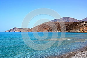 Ammoudara coastline, Crete.