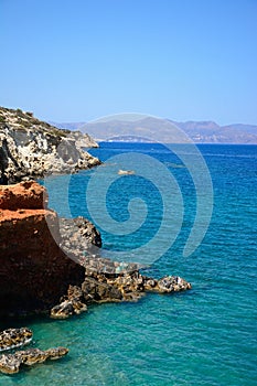 Ammoudara coastline, Crete.