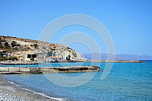 Ammoudara coastline, Crete.