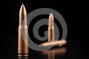 Ammunition of a high-speed rifle. Cartridges for a military rifle