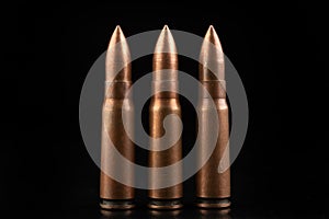 Ammunition of a high-speed rifle. Cartridges for a military rifle