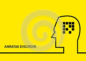 Amnesia disorder symbol