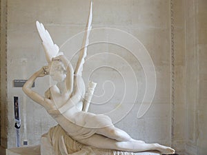 Psyche revived by Cupid Kiss aka Amor and Psyche ( Antonio Canova) Paris photo