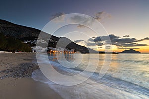 Amorgos island.