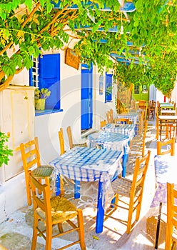 In Amorgos island in Greece