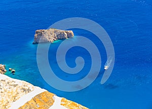 In Amorgos island in Greece