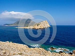 Amorgos island landscape