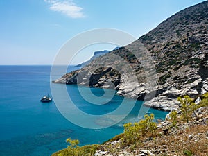 Amorgos island landscape