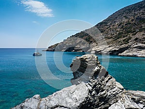 Amorgos island landscape