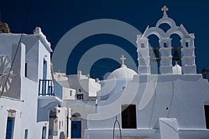 Amorgos island, old village Chora lane, Greece