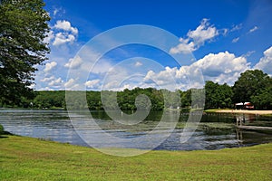 Amos Lake Preston Connecticut summer photo