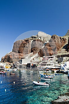 Amoudi bay oia santorini greek island