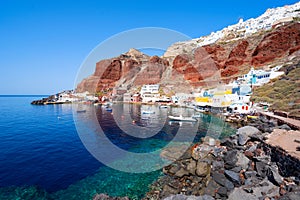 Amoudi bay, Santorini, Greece