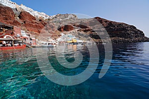 Amoudi bay, Santorini, Greece