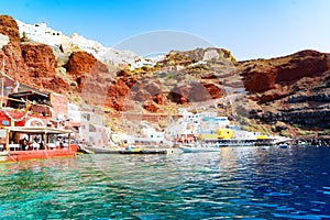 Amoudi bay, Santorini, Greece