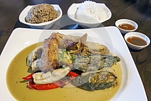 Ampang Yaong Tau Foo with Rice