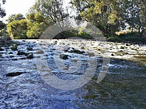 The Amper River north of Freising in the early mornings